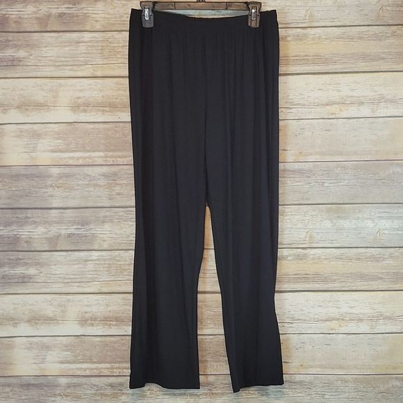 Antthony Original | Black Flowy Pants PL - Picture 1 of 8